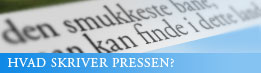 Hvad skriver pressen om golfbaner